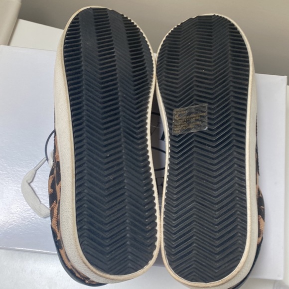 Steve Madden Philip Leopard Star Sneakers Tennis Shoes Size 8 - Picture 9 of 9